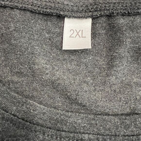 Charcoal Gray Teacher T-Shirt / “Progress Over Perfection” / Size 2XL - Picture 4 of 4